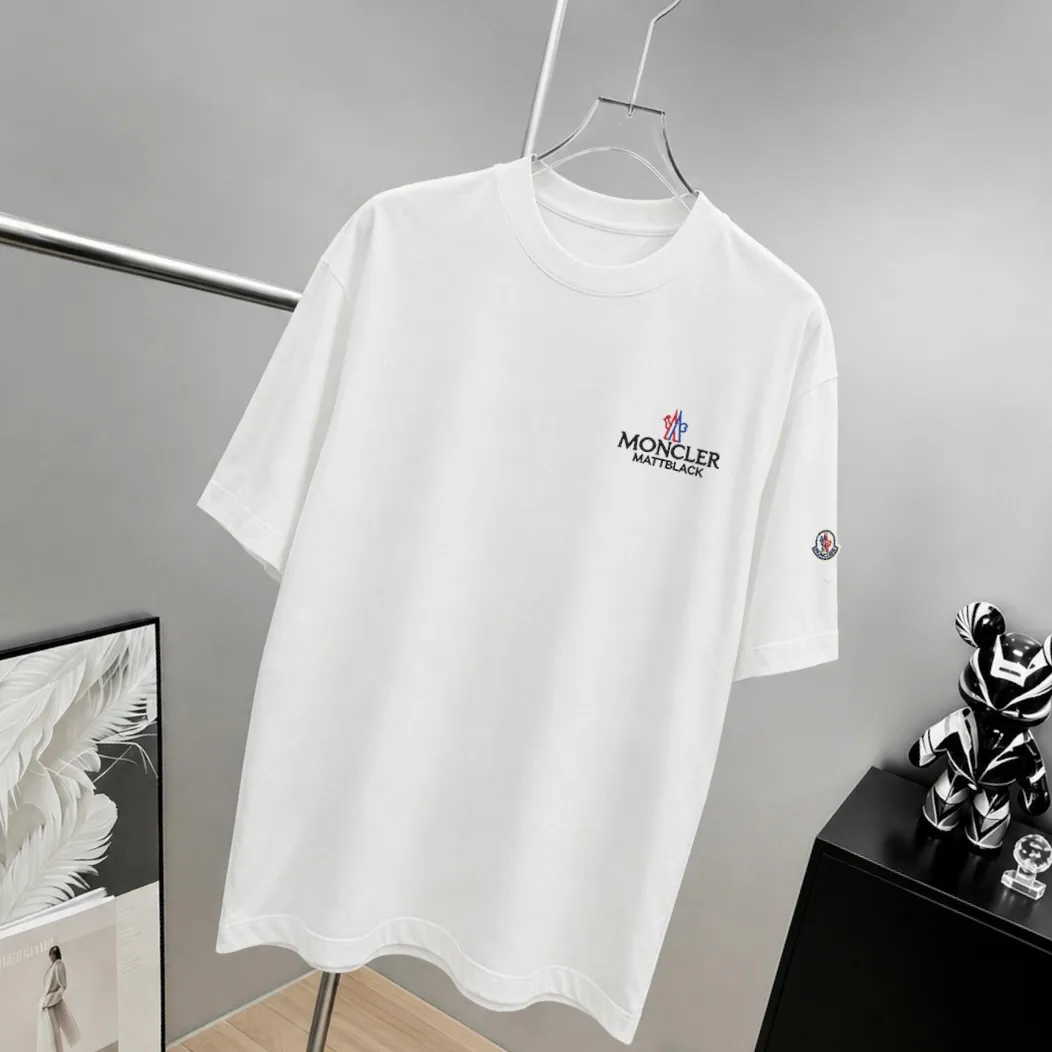moncle～ 《 》7a tee ， Same Style ， : Black White Coffee Brown Size：S（90-130 ） M（125-150 ） L（135-165 ） XL（160-190 ） XXL（185-220 ）
